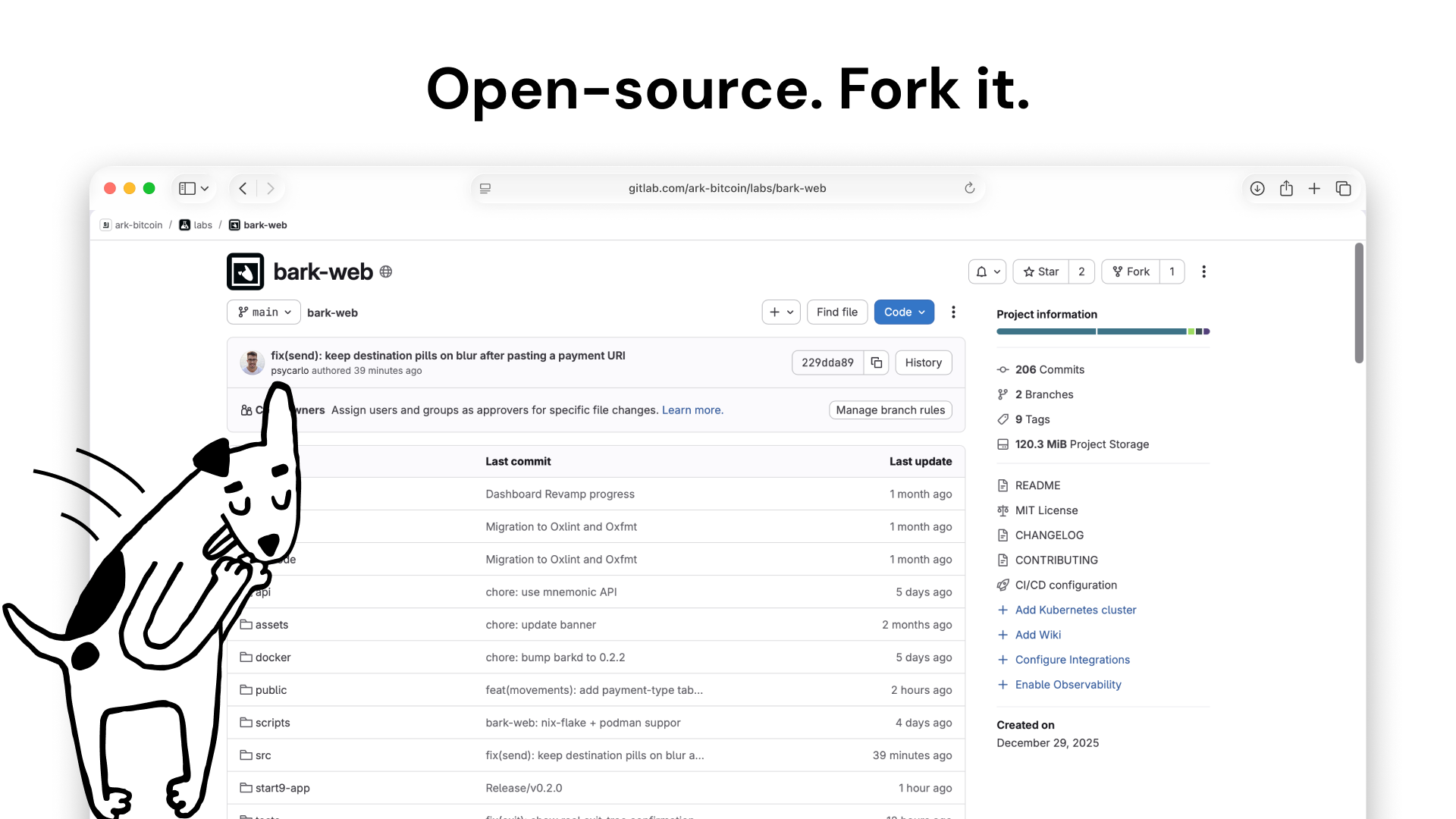 bark-web is open-source on GitLab